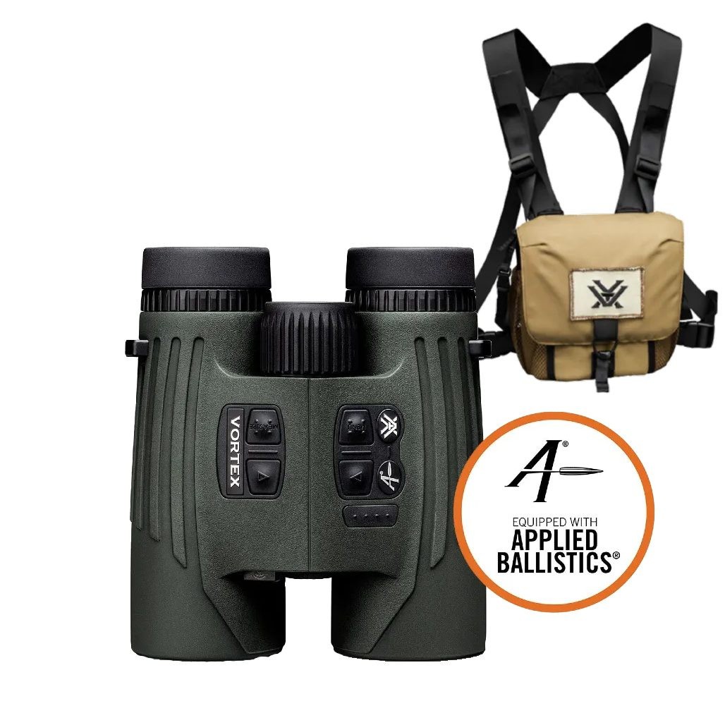 Vortex Fury 5000 AB LRF 10x42 Rangefinder Binocular with GlassPak Harness